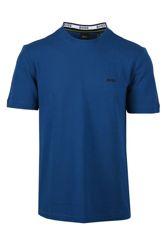 T-shirt Boss Taddy ouvert bleu