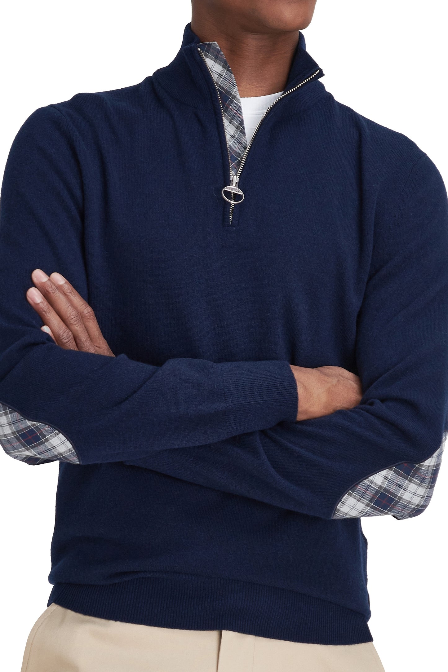 Barbour Marlow Half Zip Knitwear Bleu marine