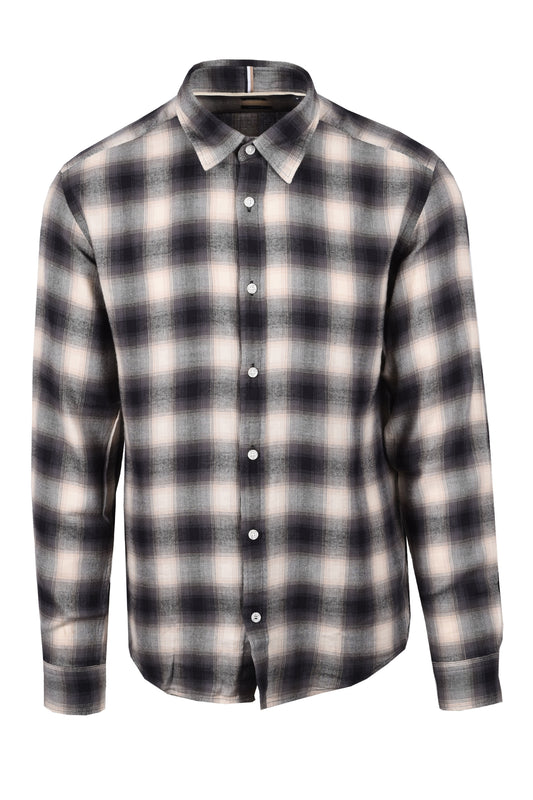 Boss C-liam-kent-c1-243 Camicia Grigio Medio