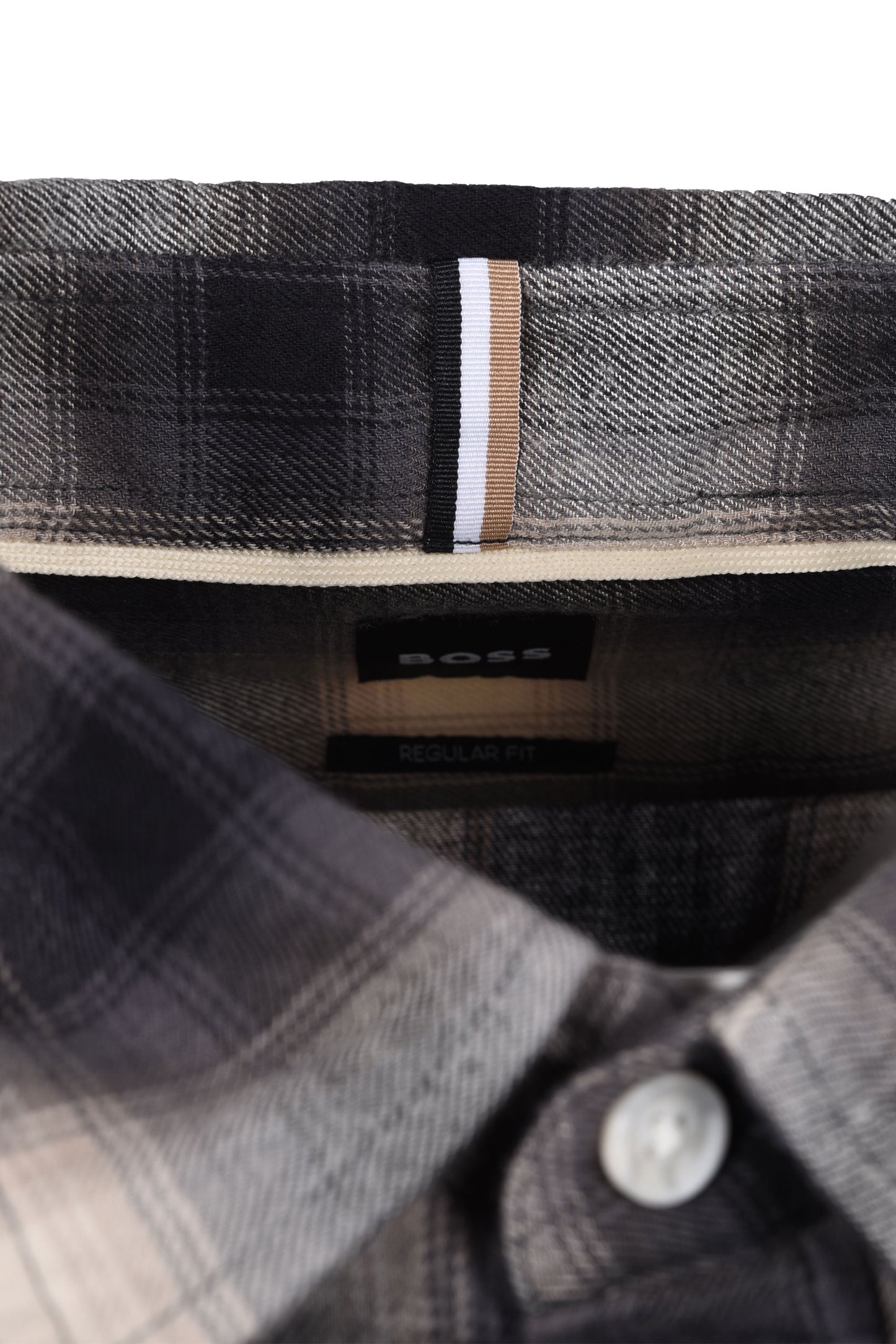 Boss C-liam-kent-c1-243 Camicia Grigio Medio