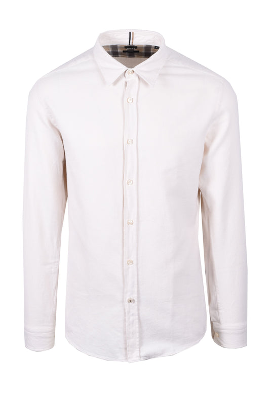 Chemise Boss C-roan-kent-c4-244 ouverte blanche