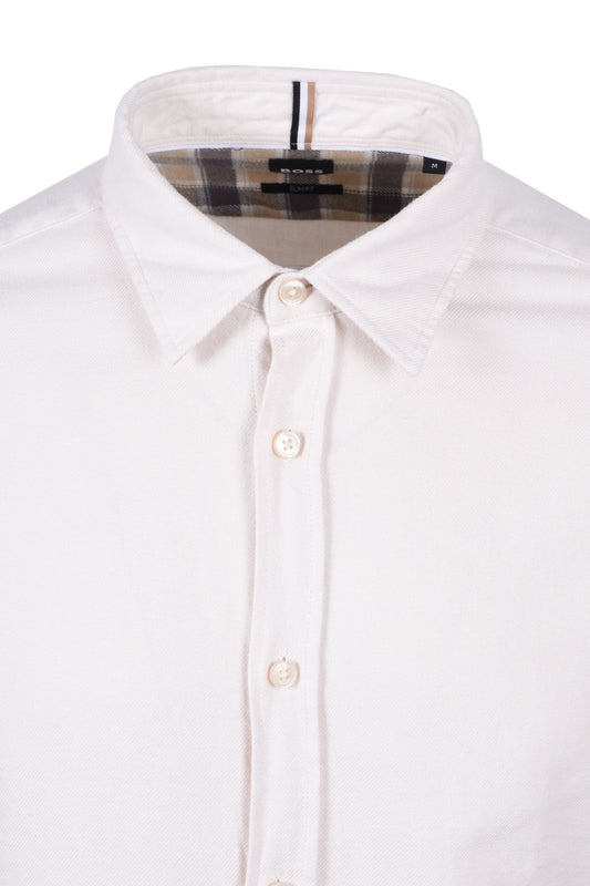 Boss C-roan-kent-c4-244 Shirt Open White