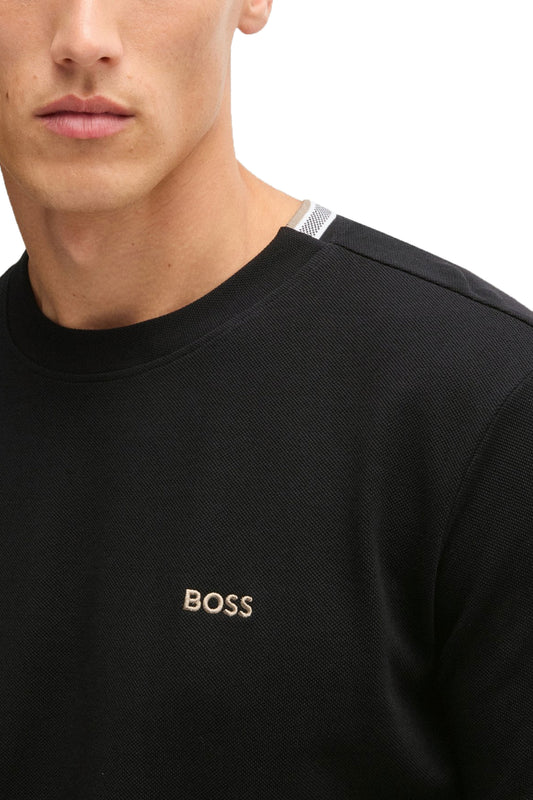Boss Taddy T Shirt Charcoal