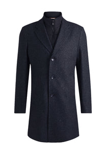 Boss H-hyde-bib-234 Jacket Dark Blue Boss Black