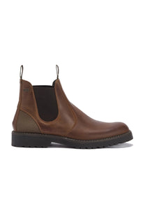 Barbour Patton Chelsea Boot Teak Barbour