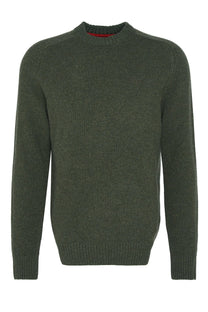 Barbour Grangetown Crew Neck Olive Barbour