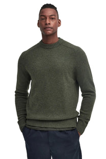 Barbour Grangetown Crew Neck Olive Barbour