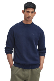 Barbour Grangetown Crew Neck Navy Barbour