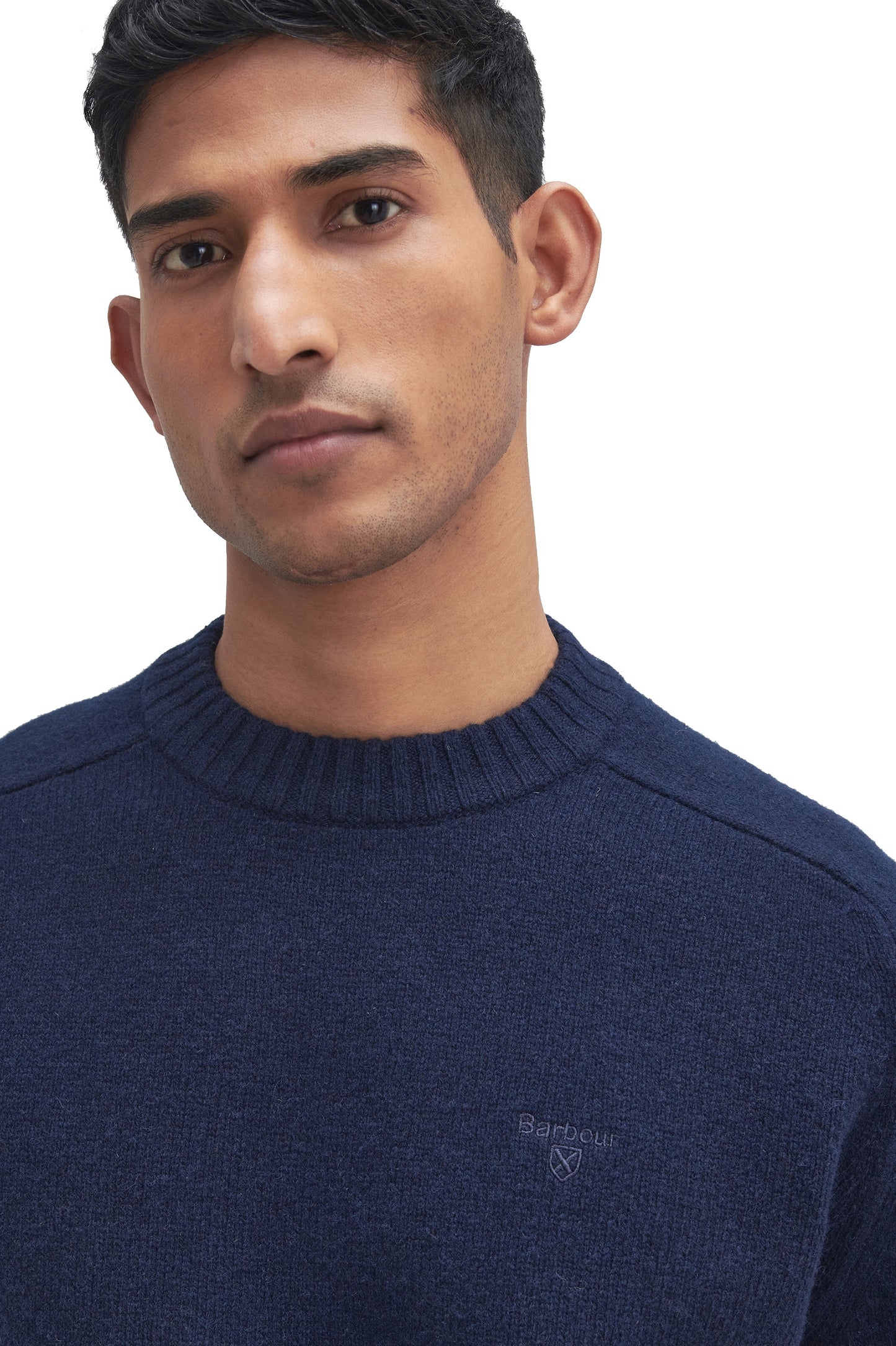 Barbour Grangetown Crew Neck Navy