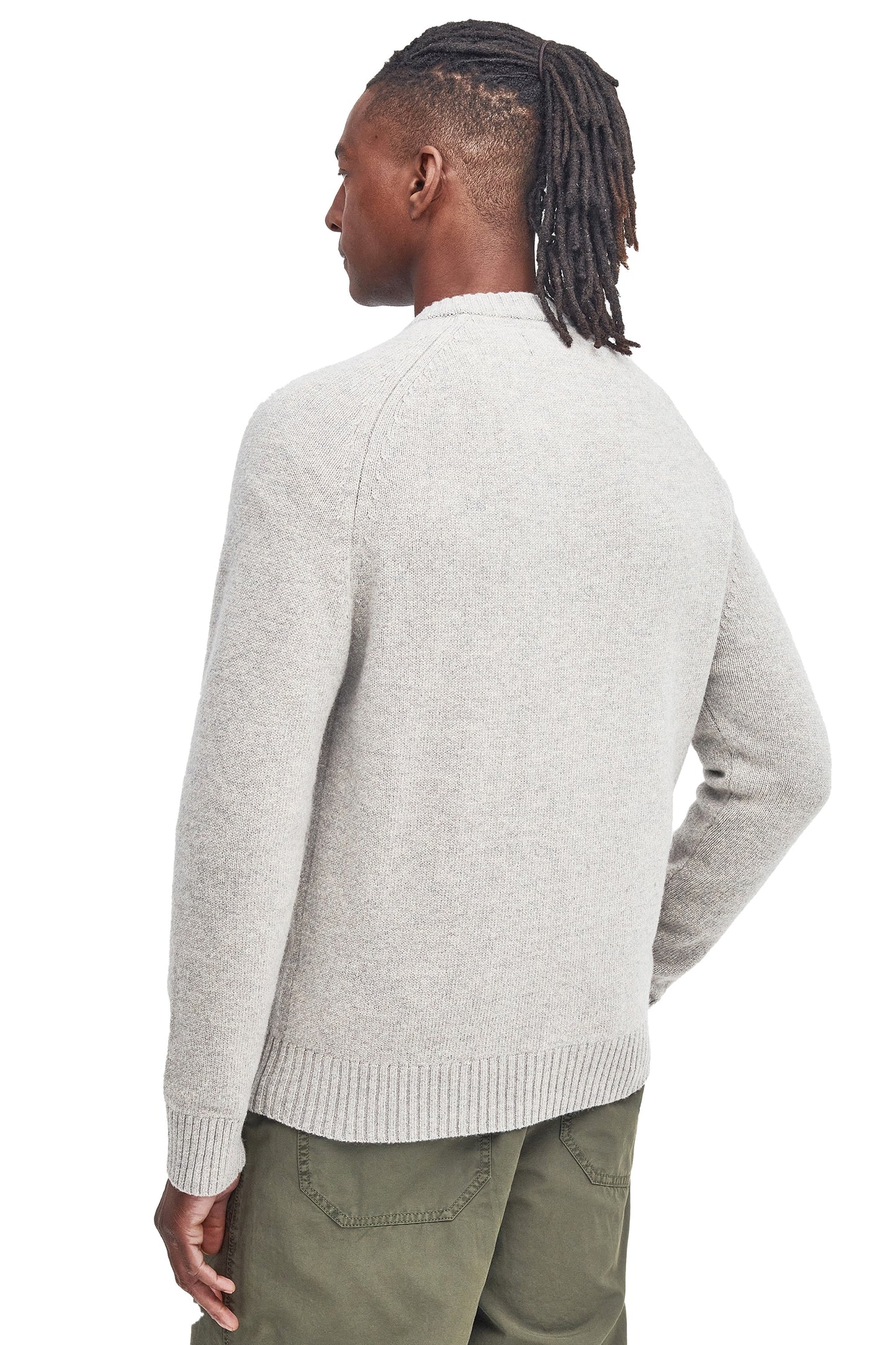 Barbour Grangetown girocollo grigio