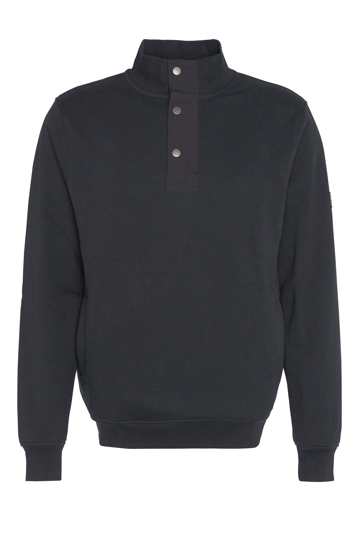 Barbour International Flight Half Zip Black