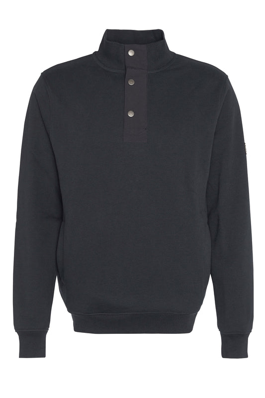 Barbour International Flight Half Zip Black