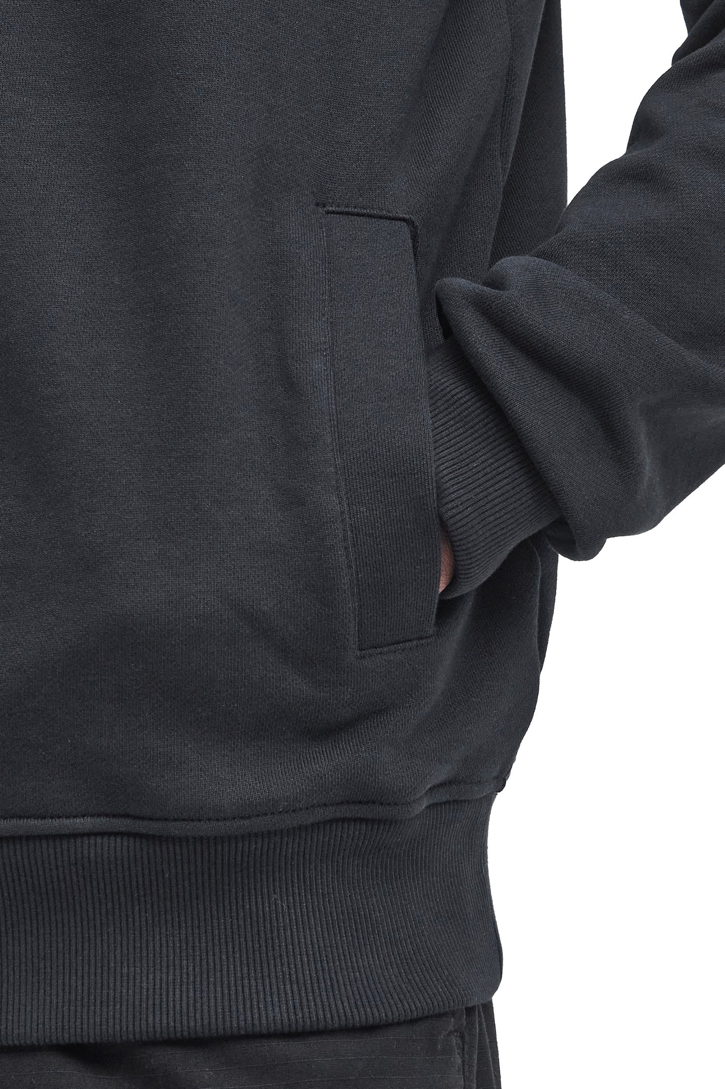 Barbour International Flight Half Zip Black