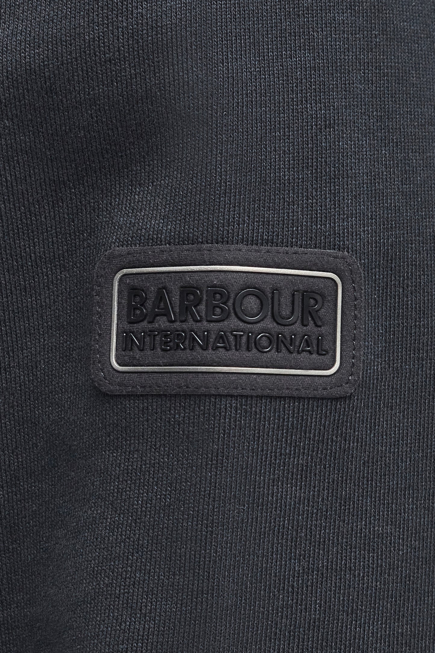 Barbour International Flight Half Zip Black
