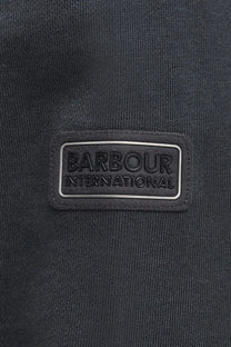 Barbour International Flight Half Zip Black Barbour International