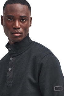 Barbour International Flight Half Zip Black Barbour International