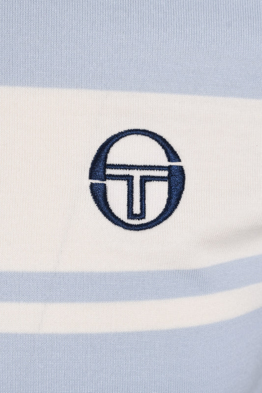 T-shirt Master Sergio Tacchini Bleu Céleste/Gardénia/Cappuccino
