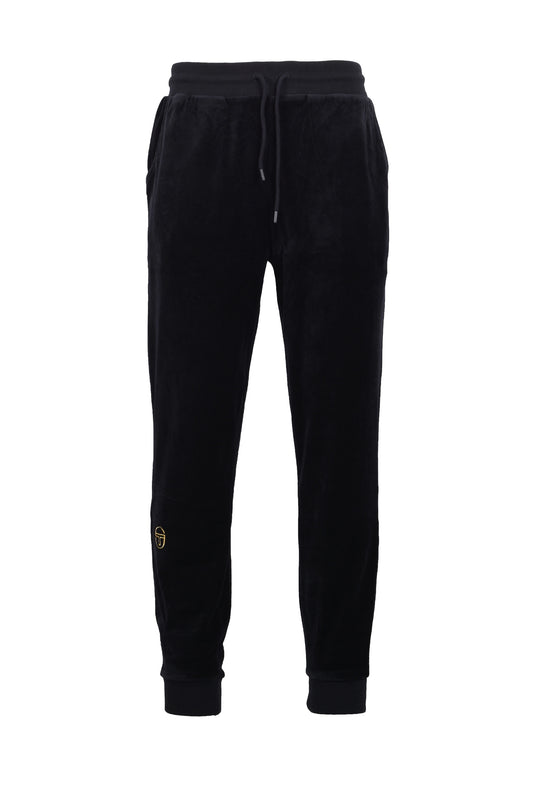 Pantalon de survêtement en velours Sergio Tacchini Court Noir