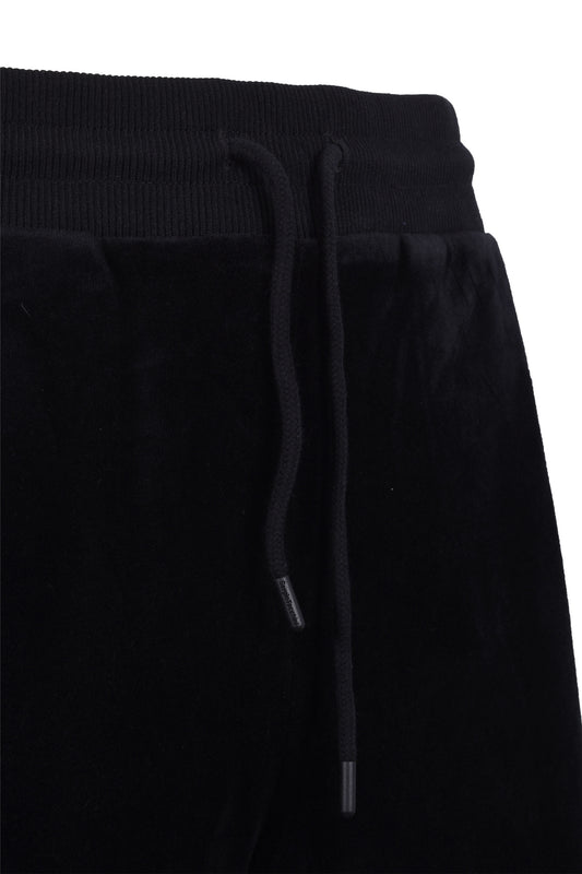 Pantalon de survêtement en velours Sergio Tacchini Court Noir