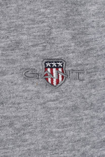 Gant Reg Shield Ss T-shirt Grey Melange Gant