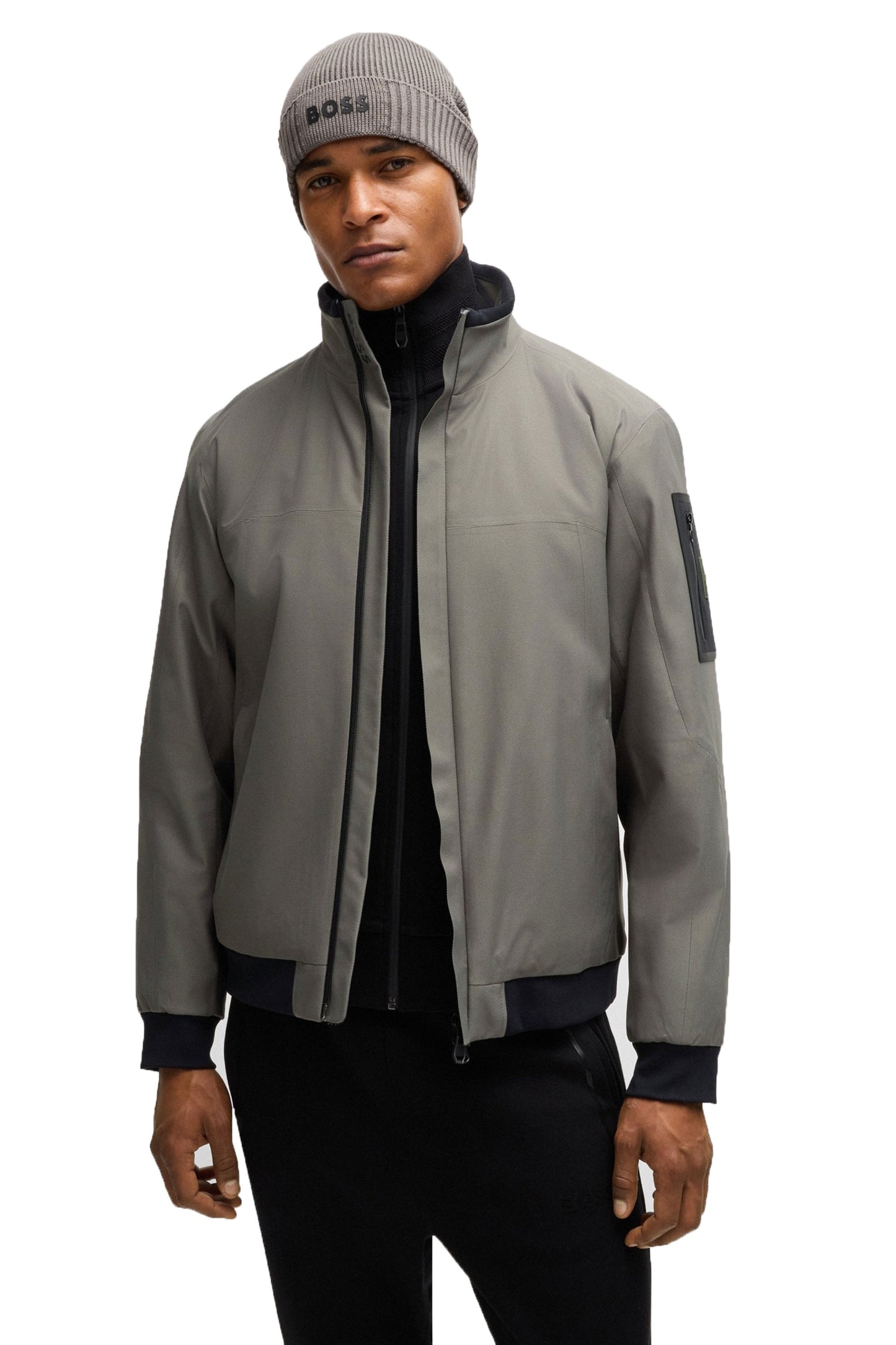 Veste Boss J_jord Gris pastel clair
