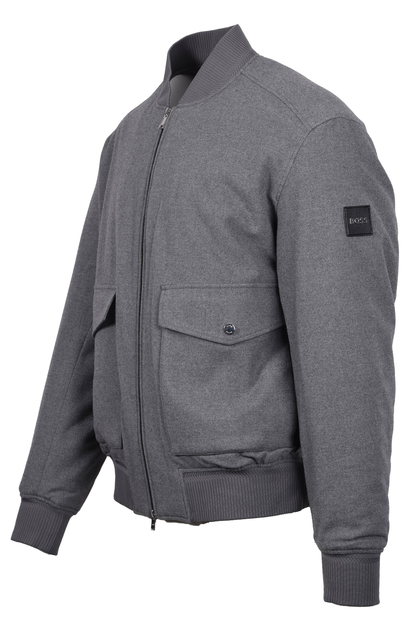 Giacca Boss H-coilin grigio medio