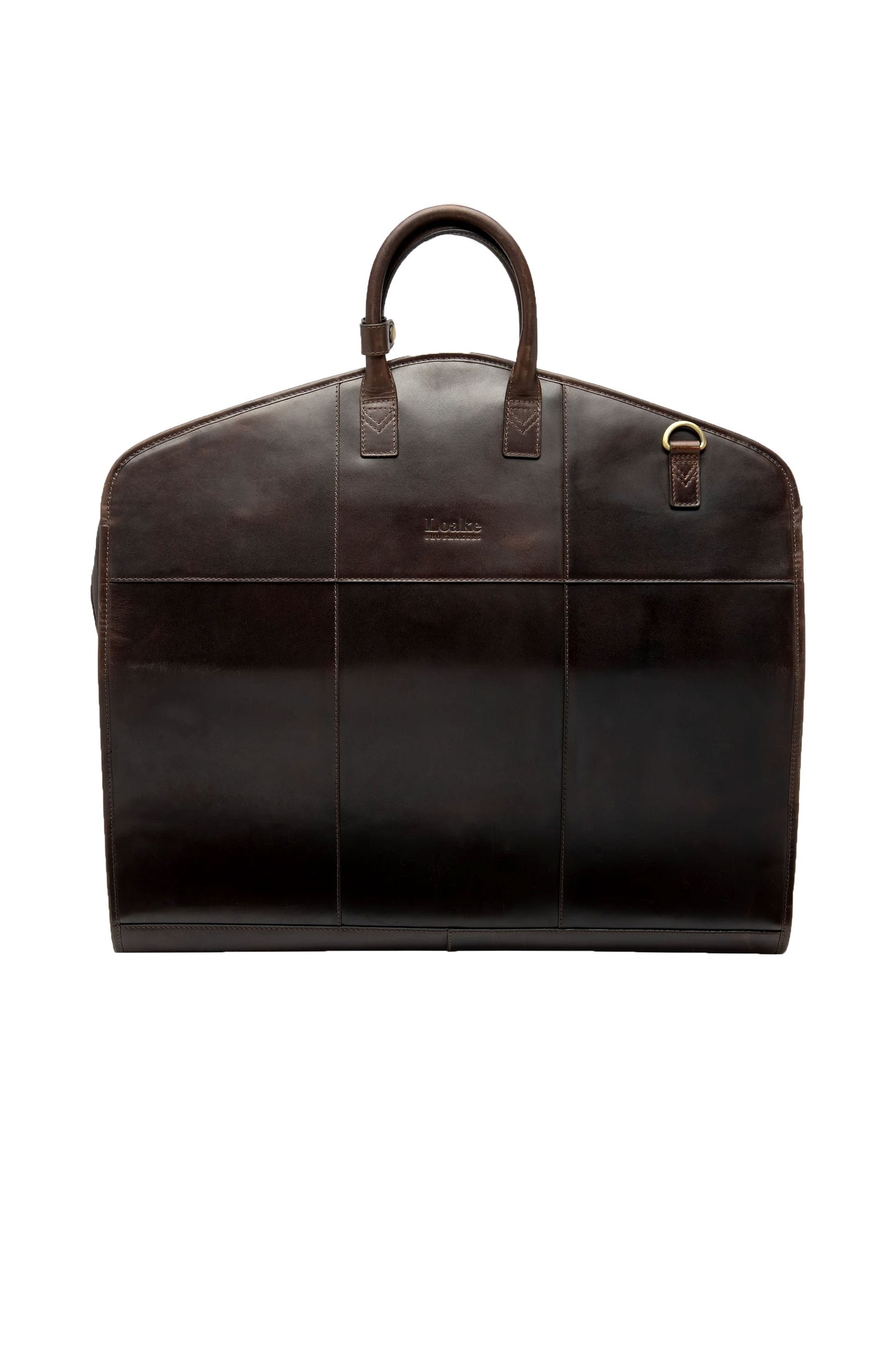 Loake London Suit Carrier Dark Brown Leather