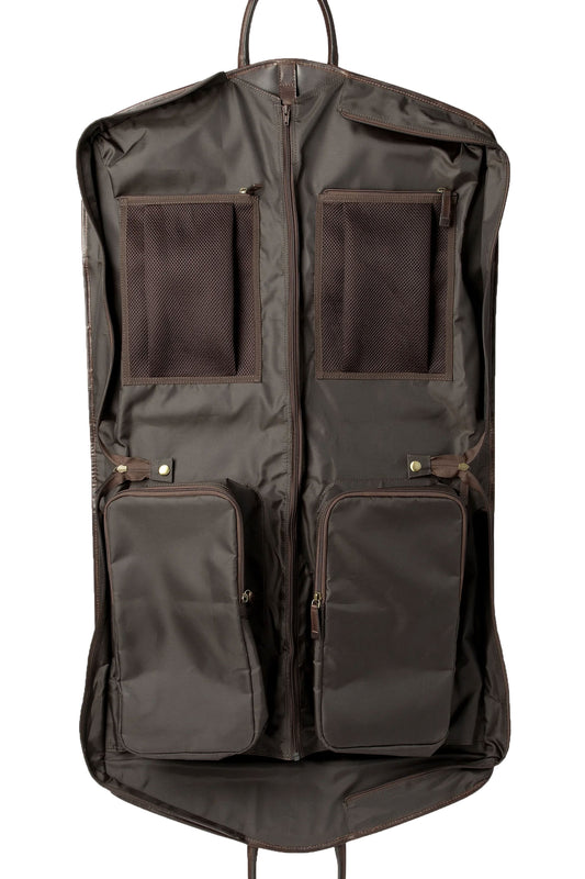 Loake London Suit Carrier Dark Brown Leather