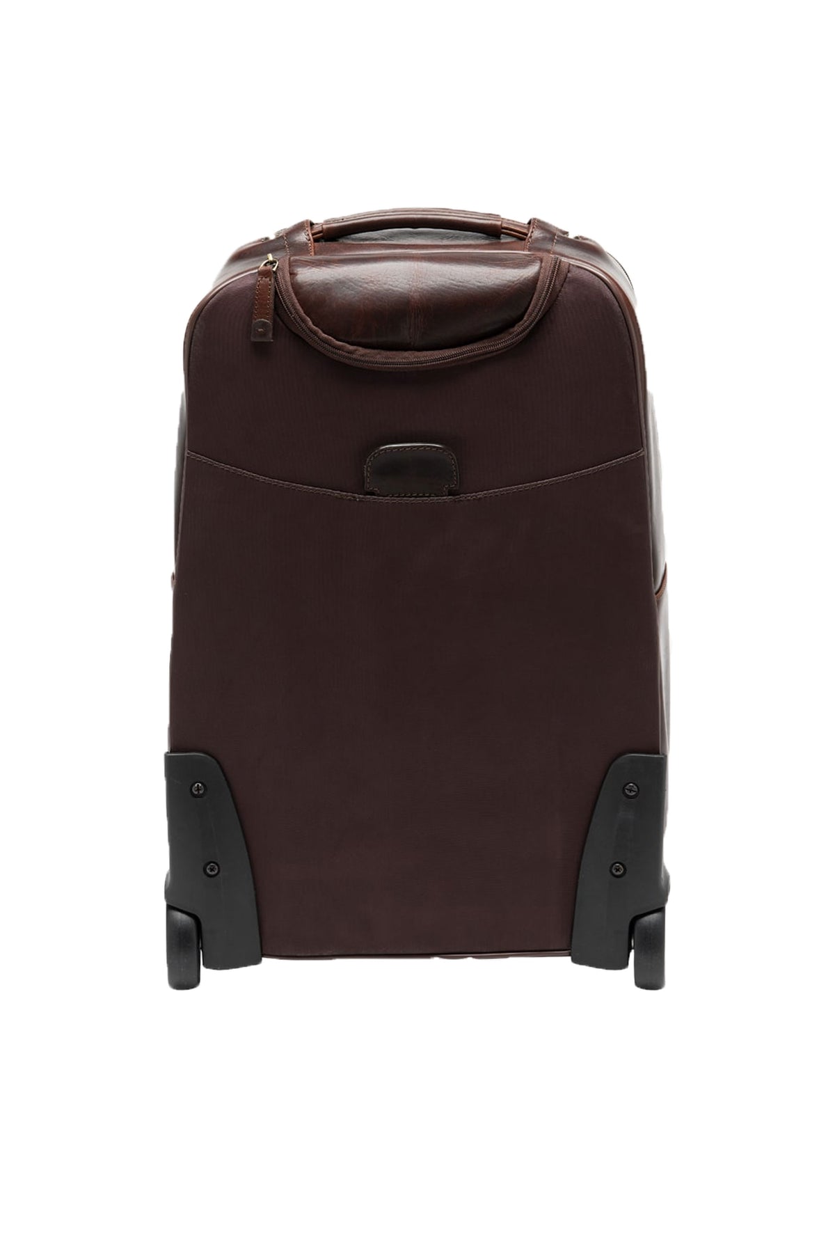 Loake Paris Brown Leather Wheeled Suitcase Brown Leather Loake Michael Stewart Menswear  Bags