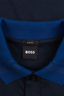 Boss H-phillipson 117 Polo Shirt Dark Blue BOSS Black