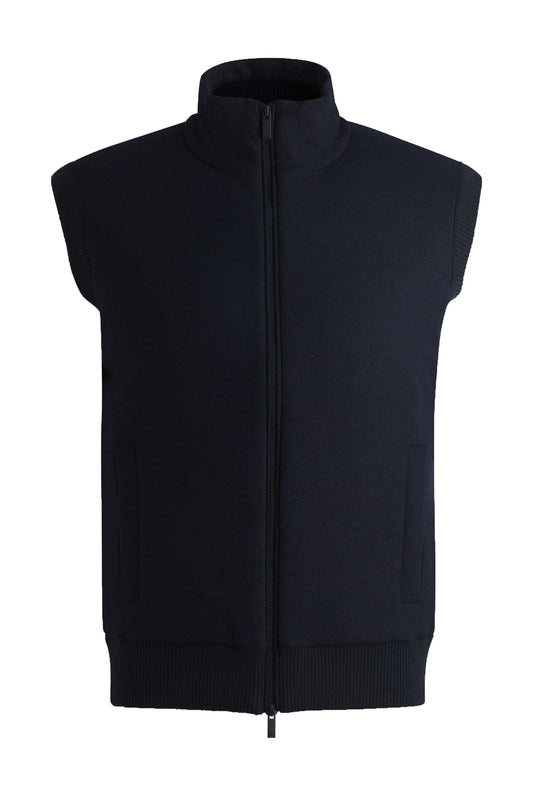 Boss P-eflanolo Gilet Dark Blue