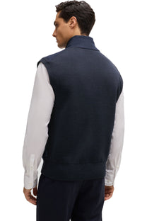 Boss P-eflanolo Gilet Dark Blue Boss Black