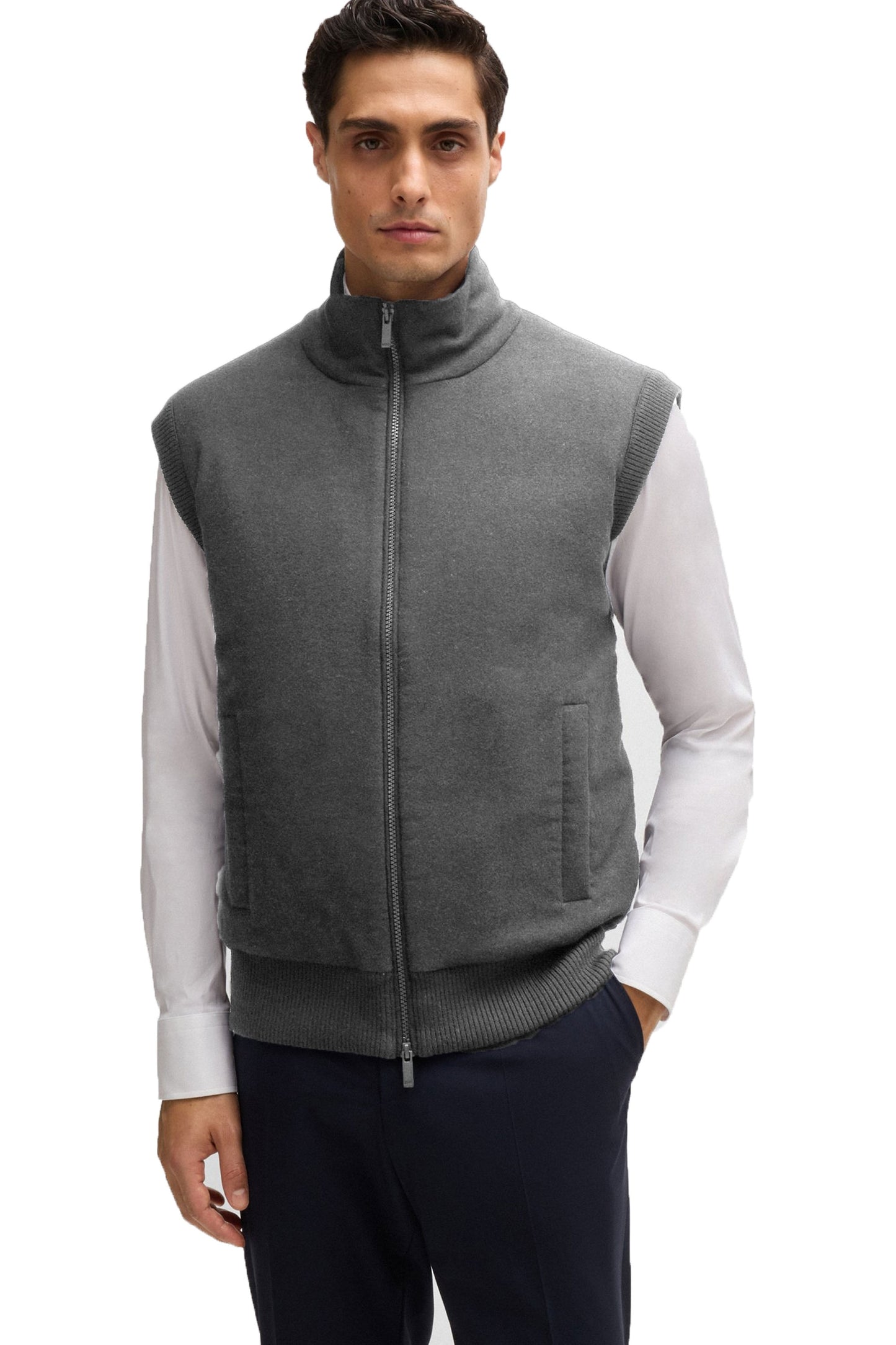 Boss P-eflanolo Jacket Medium Grey