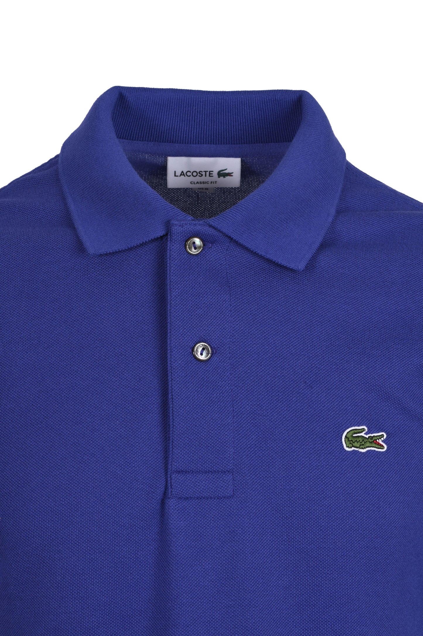 Polo Lacoste L.12.12 Piqu�� Cotone Blu
