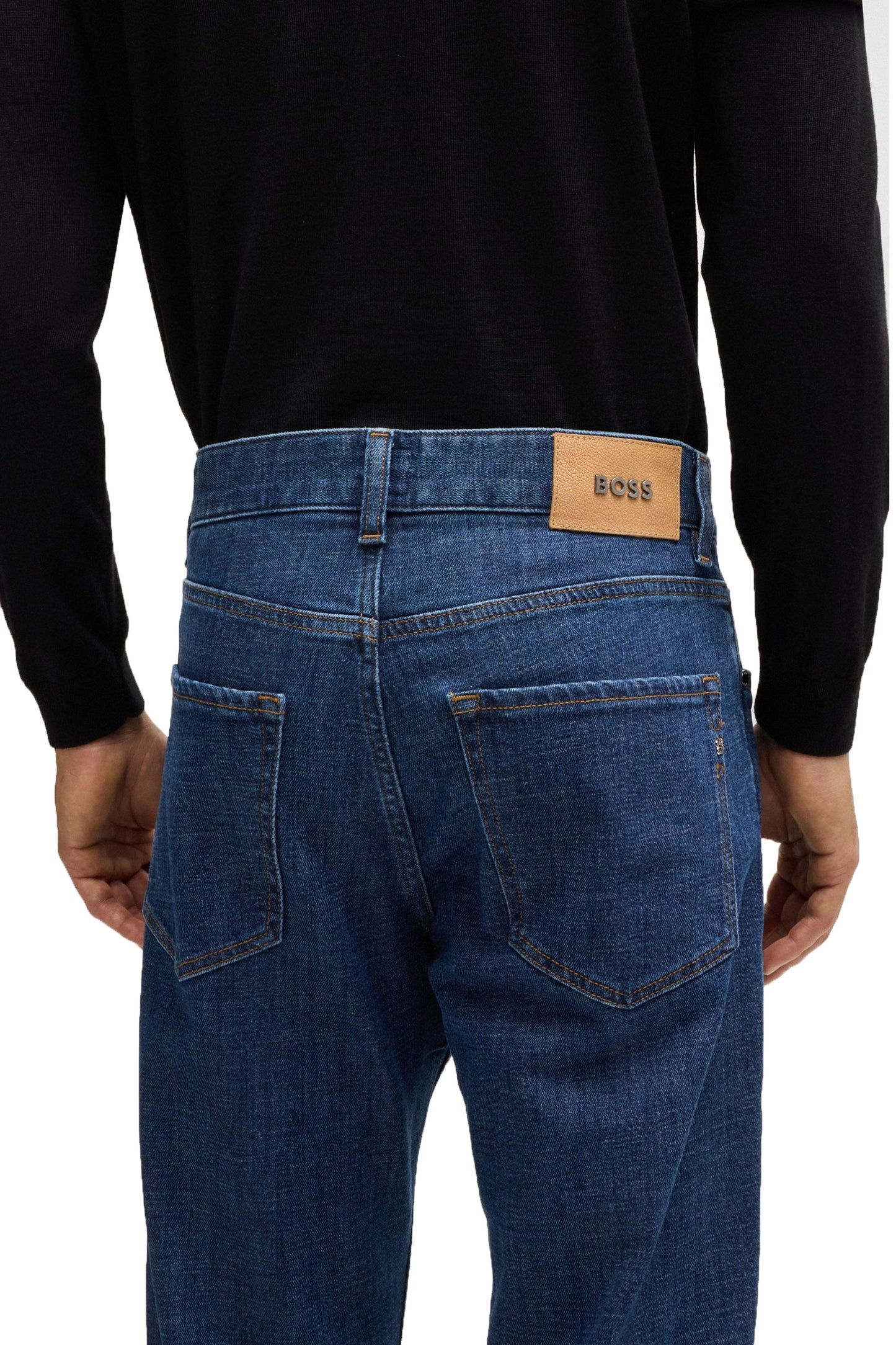 Jeans Boss H-re.maine blu brillante