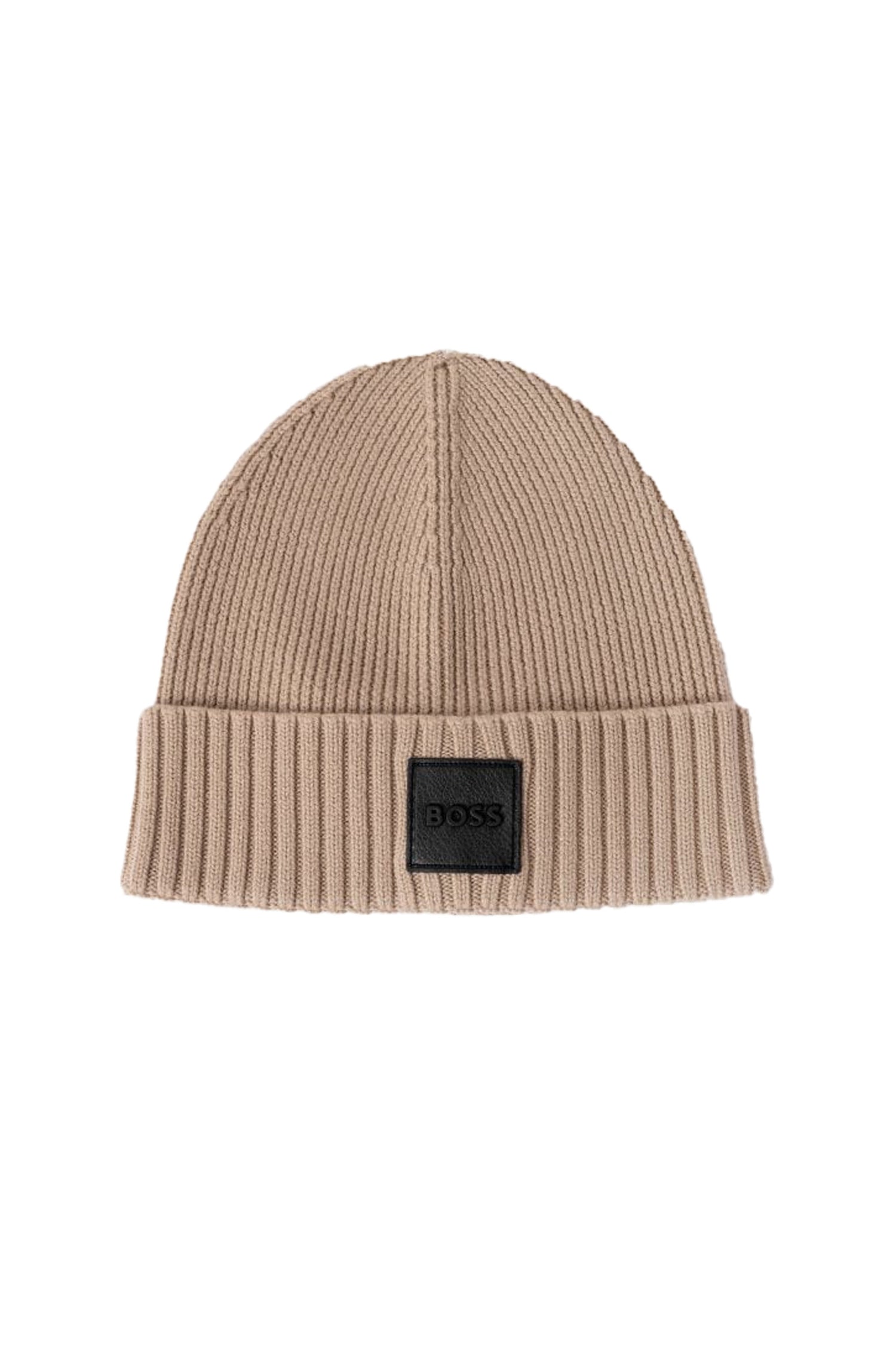Boss Black Flavio Beanie Hat Light Beige Boss Black