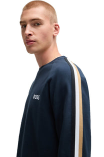 Boss Iconic Pajama Set Dark Blue BOSS Bodywear