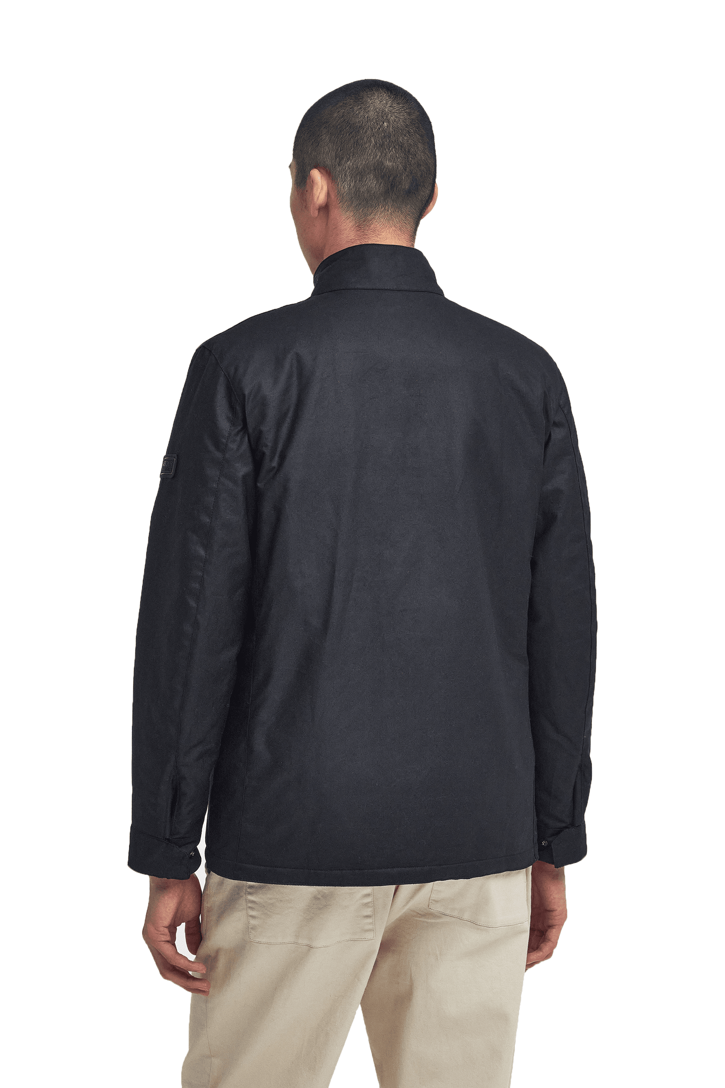 Barbour International Wellstone Wax Jacket In Black