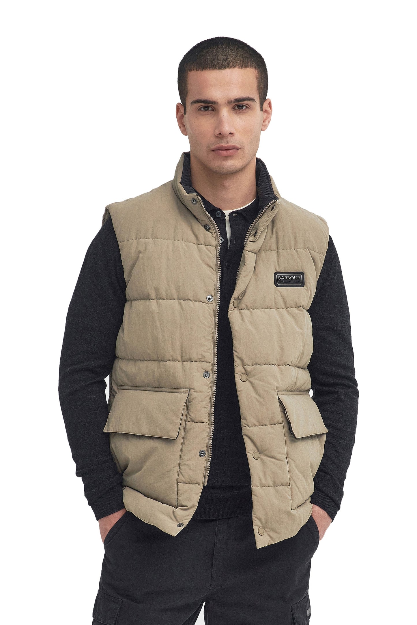 Barbour International Morville Gilet tigrato