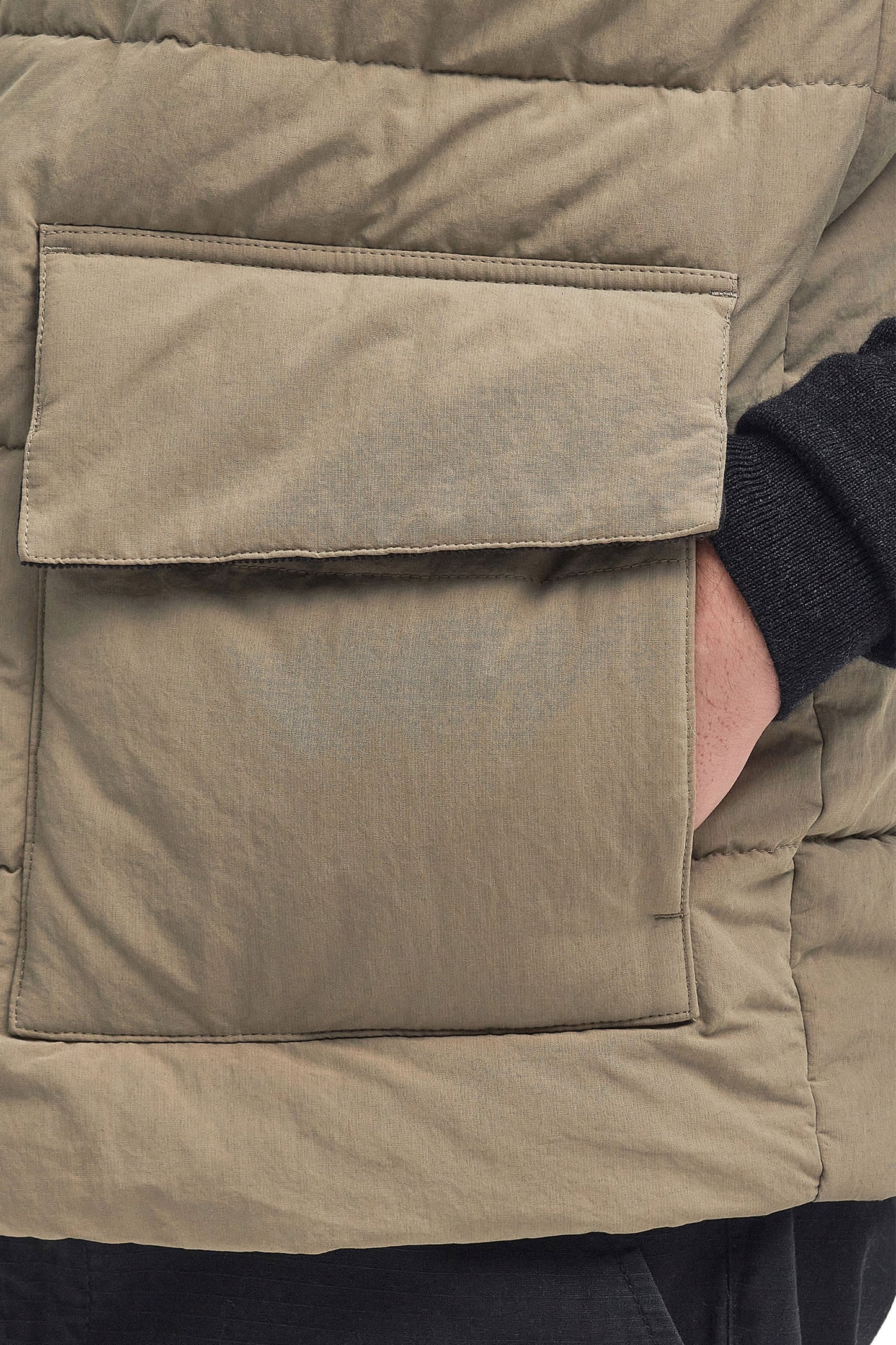 Barbour International Morville Gilet tigrato
