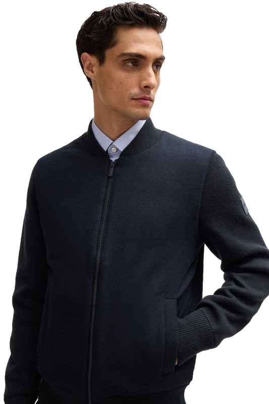 Boss P-Eflano Jacket Dark Blue