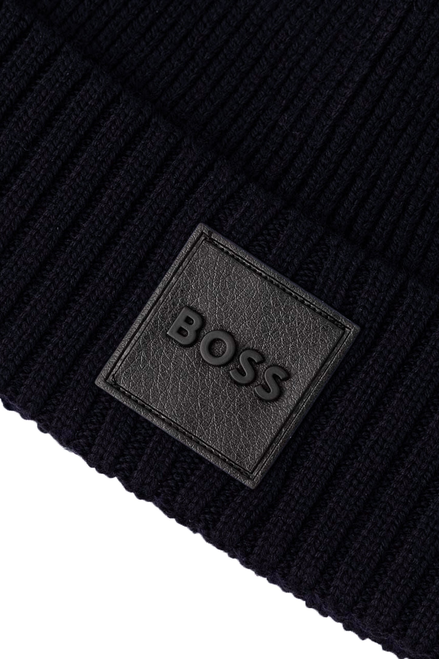 Boss Flavio Beanie Hat Dark Blue