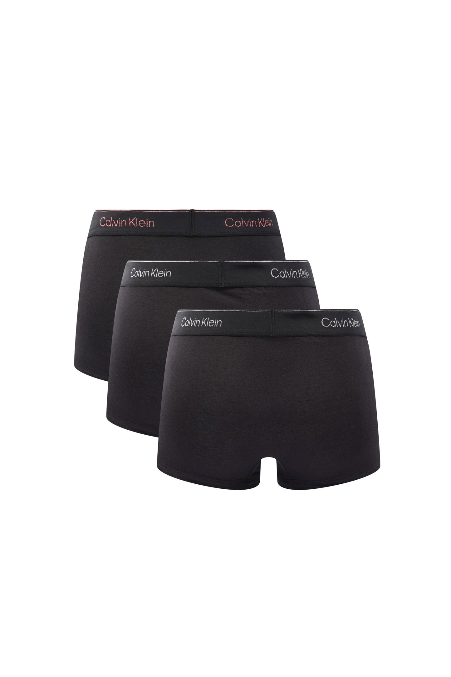 Calvin Klein Slip a vita bassa 3pz B-argento