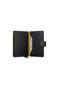 Secrid Mini Wallet Matte Black/Ochre Secrid