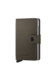 Secrid Mini Wallet Carbon Khaki Secrid
