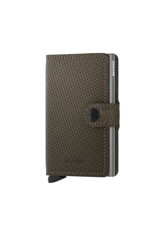 Portafoglio Secrid Mini Carbon Khaki