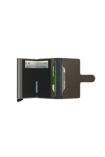 Secrid Mini Wallet Carbon Khaki Secrid