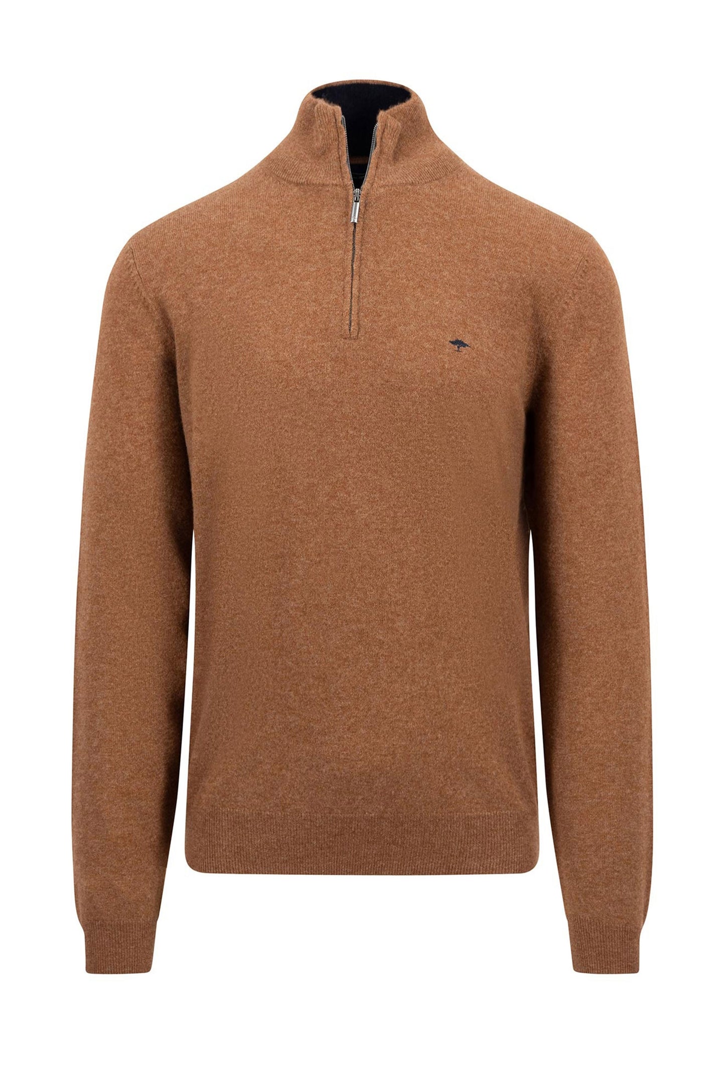 Fynch-Hatton Troyer Half Zip Knitwear Hazel