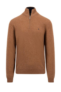 Fynch-Hatton Troyer Half Zip Knitwear Hazel Fynch-Hatton