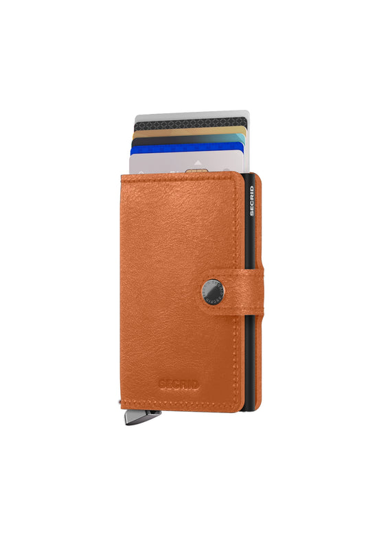 Portefeuille Mini Secrid Basco Cognac